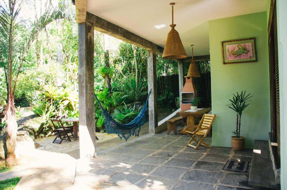 Recanto Tangara - Casa - Praia Do Felix Ubatuba Exteriör bild